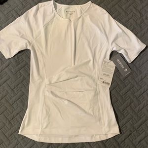 NWT Athleta Pacifica Wrap Front Tee - XSP